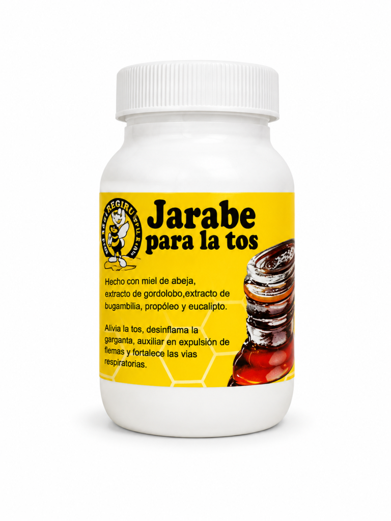 Jarabe de Miel con Extractos Naturales – Productos Naturales Regiru